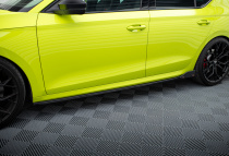 Skoda Octavia RS MK4 2020+ Sidoextensions + Splitters V.2 Maxton Design